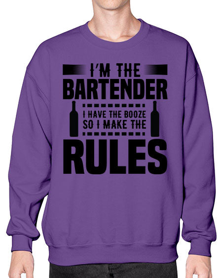I am the Bartender Style 187# - bartender- Sweatshirt - Crew