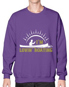 Im lovin Boating 25# - boats- Sweatshirt - Crew