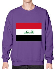 Iraq 961# - world flags- Sweatshirt - Crew