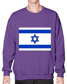 Israel 963# - world flags- Sweatshirt - Crew
