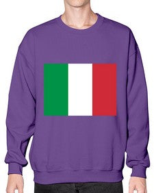 Italy 970# - world flags- Sweatshirt - Crew