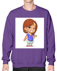 Kid 150# - cartoon general- Sweatshirt - Crew