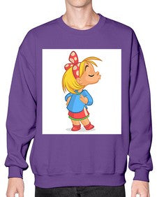 Kid 152# - cartoon general- Sweatshirt - Crew