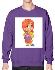 Kid 153# - cartoon general- Sweatshirt - Crew