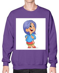 Kid 155# - cartoon general- Sweatshirt - Crew