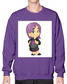Kid 156# - cartoon general- Sweatshirt - Crew