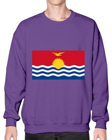 Kiribati 1065# - world flags- Sweatshirt - Crew