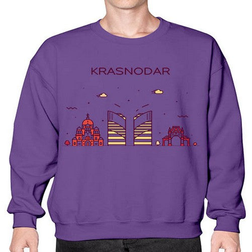 Krasnodar 1084# - cities- Sweatshirt - Crew