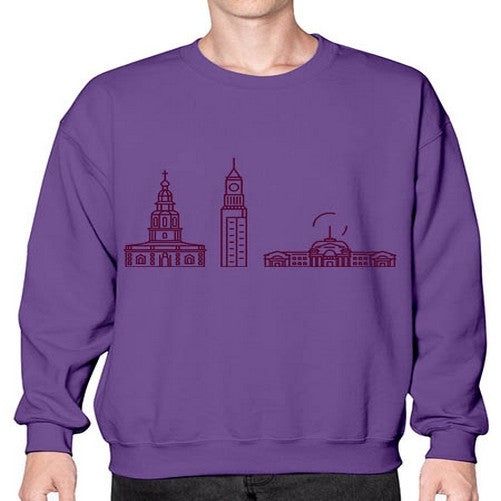 Krasnoyarsk 1086# - cities- Sweatshirt - Crew