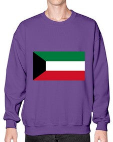 Kuwait 1094# - world flags- Sweatshirt - Crew