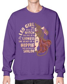 Leo girl 289# - leo- Sweatshirt - Crew