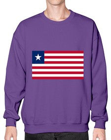 Liberia 1131# - world flags- Sweatshirt - Crew