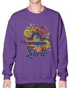 Libra 128# - libra- Sweatshirt - Crew
