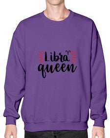 Libra queen 319# - libra- Sweatshirt - Crew