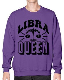 Libra queen 329# - libra- Sweatshirt - Crew