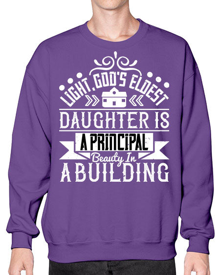 Light Gods eldest daughter is a principal beauty in a building Style 274# - architect- Sweatshirt - Crew