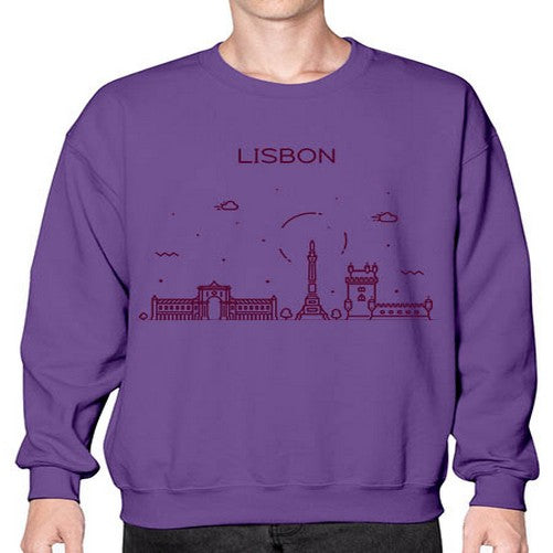 Lisbon 1145# - cities- Sweatshirt - Crew