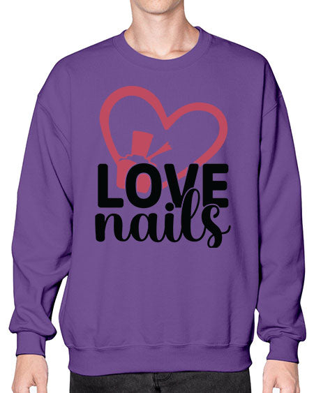 Love Nails 1072# - nail tech- Sweatshirt - Crew