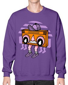 Low beat low life 161# - cartoon general- Sweatshirt - Crew