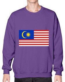 Malaysia 1218# - world flags- Sweatshirt - Crew