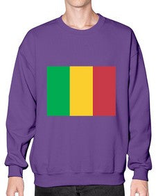 Mali 1220# - world flags- Sweatshirt - Crew