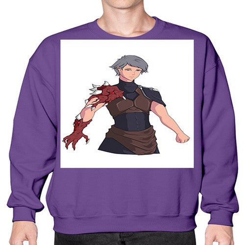 Man has parasite on hand 14# - anime- Sweatshirt - Crew