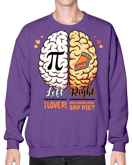 Math Pi Day Sublimation 29# - pi- Sweatshirt - Crew