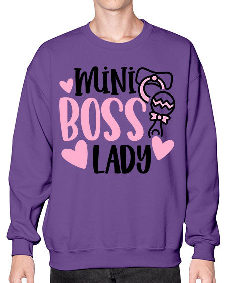 Mini Boss Lady Style 404# - baby- Sweatshirt - Crew