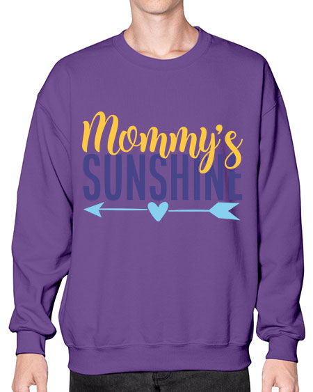 Mommys Sunshine Style 156# - baby- Sweatshirt - Crew
