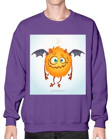 Monster 177# - cartoon general- Sweatshirt - Crew