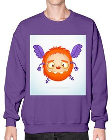 Monster 180# - cartoon general- Sweatshirt - Crew