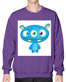 Monster 181# - cartoon general- Sweatshirt - Crew