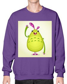 Monster 183# - cartoon animals- Sweatshirt - Crew