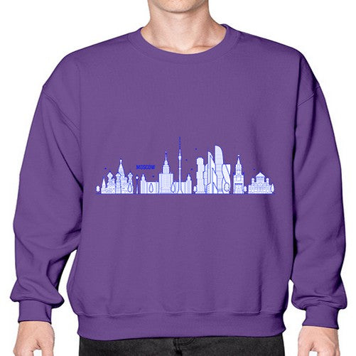 Moscow 1358# - cities- Sweatshirt - Crew