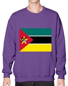 Mozambique 1379# - world flags- Sweatshirt - Crew