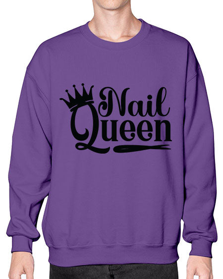 Nail Queen 1125# - nail tech- Sweatshirt - Crew