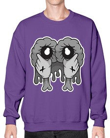 Need more sleep 195# - cartoon general- Sweatshirt - Crew