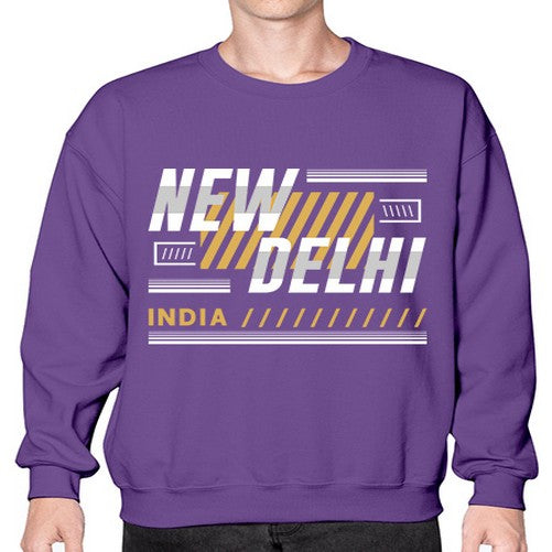New Delhi 1440# - cities- Sweatshirt - Crew