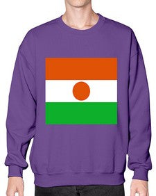 Niger 1492# - world flags- Sweatshirt - Crew