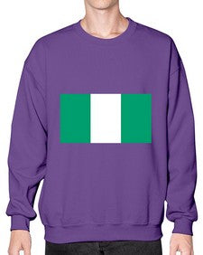 Nigeria 1493# - world flags- Sweatshirt - Crew