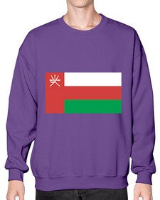 Oman 1531# - world flags- Sweatshirt - Crew
