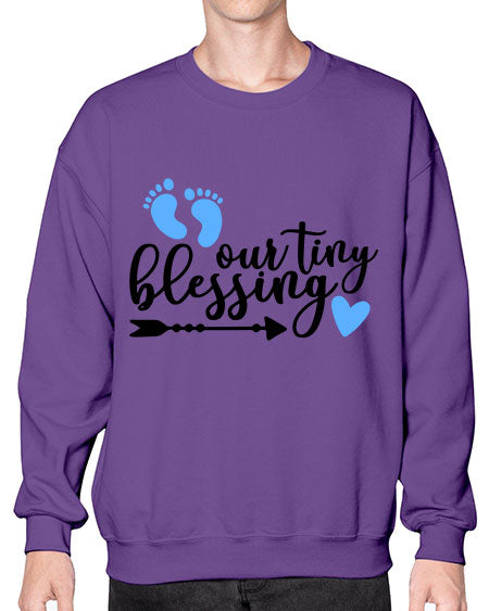 Our Tiny Blessing Style 427# - baby- Sweatshirt - Crew