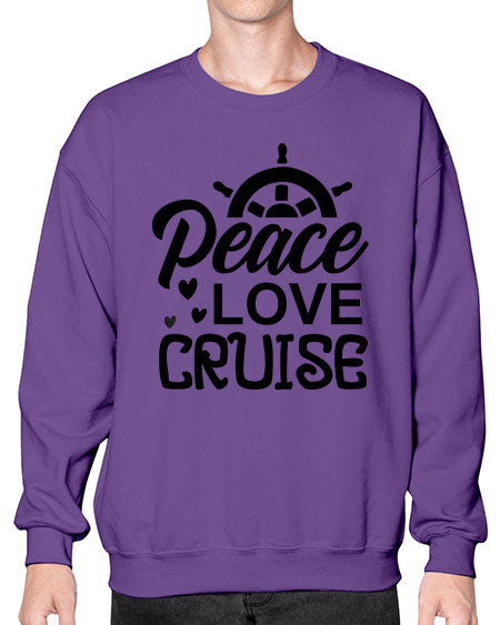 Peace love cruise 01# - summer- Sweatshirt - Crew