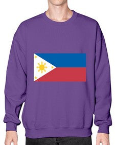 Philippines 1606# - world flags- Sweatshirt - Crew