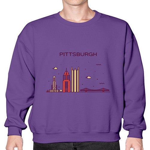 Pittsburgh 1626# - cities- Sweatshirt - Crew