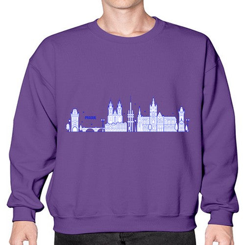 Prague 1690# - cities- Sweatshirt - Crew