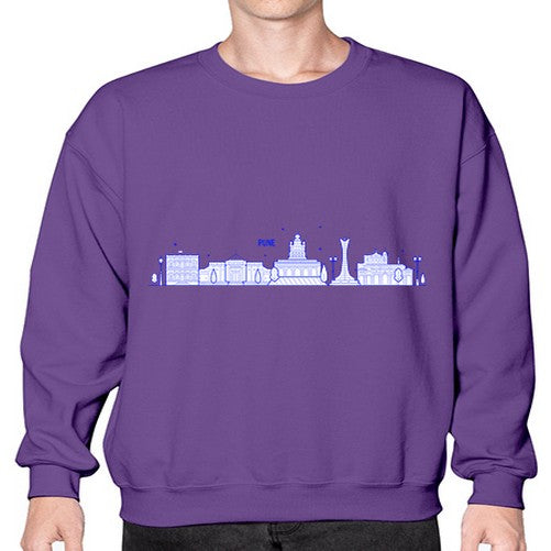 Pune 1697# - cities- Sweatshirt - Crew