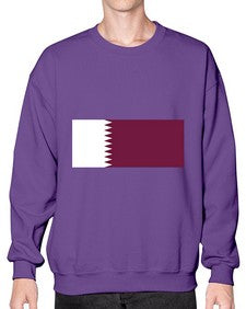 Qatar 1698# - world flags- Sweatshirt - Crew