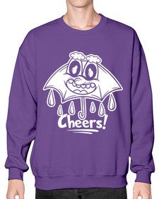 Rainy cheers 205# - cartoon general- Sweatshirt - Crew