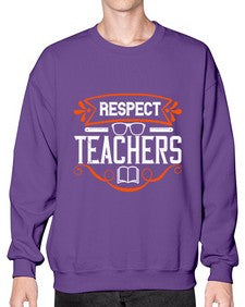 Respect Teachers Style 1353# - teacher- Sweatshirt - Crew